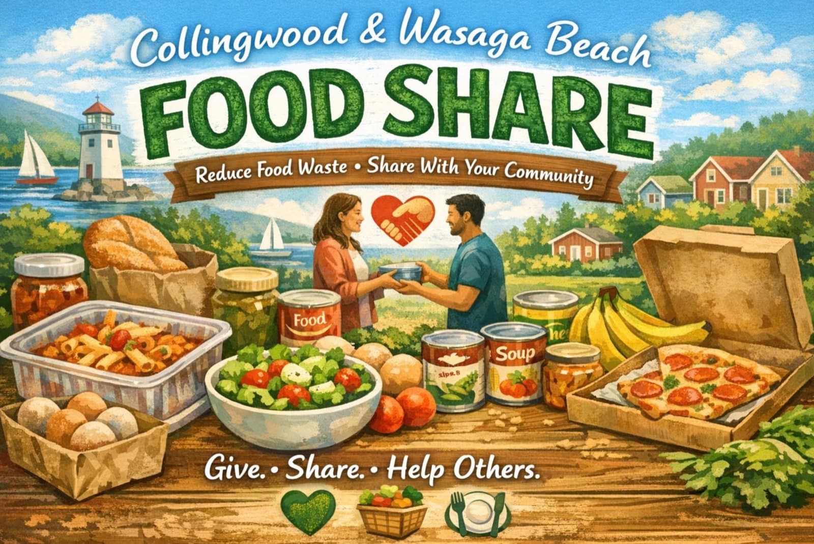 Collingwood & Wasaga Beach Food Share β reduce food waste, share with your community